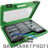 SECOTEC Spanplattensortimentsbox 1700-teilig Senkkopf mit Pozi blau-verzinkt