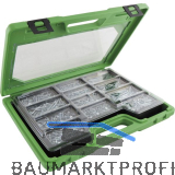 SECOTEC Spanplattensortimentsbox 1700-teilig Senkkopf mit Torx blau-verzinkt