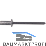 ISO15976 Dichtniete Flachrundkopf 3.2x 12 Stahl verzinkt mit Stahldorn