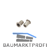 Blindnietmutter Flachkopf ger�ndelt Rundschaft offen M12x23.0 Edelstahl