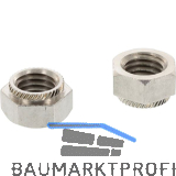 Setzmutter M 4 Edelstahl A2 Kragenh�he 0.9