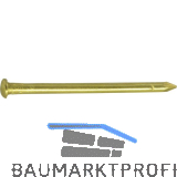 Nagel / Drahtstift Halbrundkopf 1.6x16 Messing blank