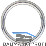 Geschwei�te Ringe 4.0 mm Edelstahl A4