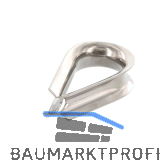 Drahtseilkauschen Seil � 12 mm - Edelstahl A4