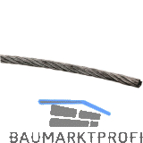 Drahtseil DIN3060 � 2 mm 7x19 Litzen - Edelstahl A4