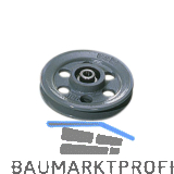 Drahtseilrolle � 60 mm Stahl verzinkt