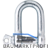 Normsch�kel verzinkt Bolzen-� 16 mm Lichte=21 mm Tragkraft 1000 kg