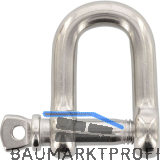 Normsch�kel Edelstahl A4 Bolzen-� 8 mm Lichte=16 mm