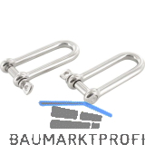 Normsch�kel Edelstahl Bolzen lange Form � 5 mm Lichte=40 mm