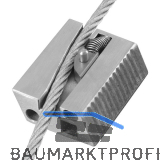 D�RNER + HELMER Ruck-Zuck Drahtseilschloss 2mm vz SB-2