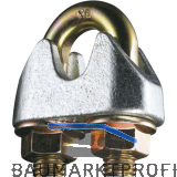 Drahtseilklemme EN 13411-5 verzinkt Seil � 6,5 mm