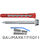 FISCHER Kunststoffd�bel HybridPower 10x90 FUS / 10 ST