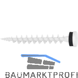 CELO Isolierplattenschraube IPS 80 - weiss