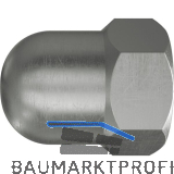FISCHER FAZ II Ersatz-Hutmutter M12 Edelstahl R