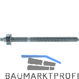 FISCHER RG M12x160 Ankerstange verzinkt-blau mit Bewertung