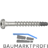 HECO-MMS plus P Halbrundkopf 7.5x 40 Edelstahl A4 Multi-Monti Schraubanker