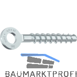 HECO-Multi-Monti MMS-plus - R Ringanker 6x40 Stahl verzinkt-blau