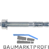 FISCHER FBN II 16/ 50/168 Bolzen verzinkt-blau mit Bewertung druckzonentauglich