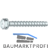 HECO-MM plus SSK Richtst�tzen Betonschraube 16x 130 Stahl verzinkt-blau