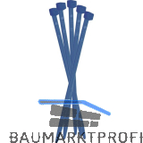 WKK Kabelbinder 3.6x200 blau Polyamid 6.6 mit Metallpigmenten