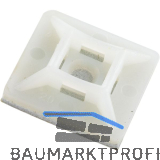Klebesockel f�r Kabelbinder 4.8 mm mit Sonderkleber aus Acrylat