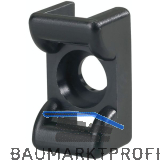 Befestigungssockel f�r Kabelbinder 6 mm zum Schrauben und Nieten