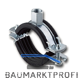 FISCHER FRS Spannbereich 165-168 mm M8/M10 Rohrschelle zweiteilig