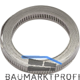 Endlosband mit Bandbreite 13mm / 30m - W4 Edelstahl A2