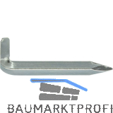 Stahlhaken 80 Stahl verzinkt-blau