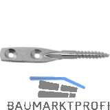 Blattschraube mit Holzgewinde 5.2x95 verzinkt-blau