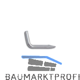 Stifthaken 40 mm Stahl verzinkt-blau