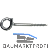 Deckenhaken mit Holzgewinde 8.85x120 Holzgewinde verzinkt-blau