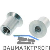 H�lsenmutter Senkkopf M 6x 20 Stahl verzinkt mit Innensechskant