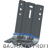 FUCHS Montagewinkel 100x150 mm bandverzinkt