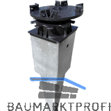 K&R Terrassenlager Flex-Clip f�r Bodeneinschlagh�lse (91x91 mm)