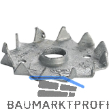 SIMPSON Bulldog C2-50 E 50/M12 feuerverzinkt einseitiger Scheibend�bel mit Z�hne