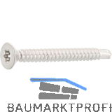 DIN7504O 3.9x 25 Torx15 Edelstahl A2 Senkkopf-Bohrschraube