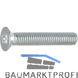 DIN965A M 4x 20 Senkschraube TX20 Edelstahl A4