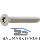 ISO14581 M 6x 50 Torx 30 Edelstahl A4-070 Senkschraube