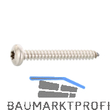 ISO14585 4.2x 13 Torx20 Edelstahl A4 Linsen-Blechschraube ~DIN7981C