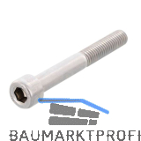 ISO4762 M16x130 Edelstahl A2-70 Zylinderschraube mit Innensechskant (DIN912)