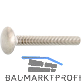 DIN603 M 8x 35 Edelstahl A2 Torbandschraube ohne Mutter