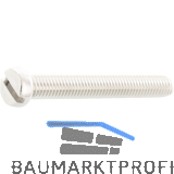 ~ISO1207 M 1.6x 16 Edelstahl A2 Zylinderschraube mit Schlitz (DIN84A)