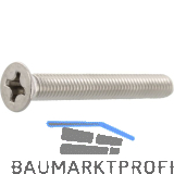 ~ISO7046-2 M 4x 6 Phillips Kreuzschlitz Edelstahl A4 Senkschraube (DIN965A)