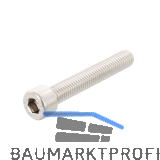 ISO4762 M 8x 20 Edelstahl A2-70 Zylinderschraube mit Innensechskant (DIN912)