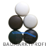 PVC Abdeckkappe schokoladenbraun RAL 8017 / Gro�packung