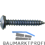 Blechschraube 3.9x 16 Stahl verzinkt mit Zylinderkopf ~7981