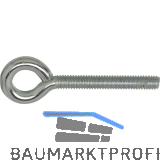 Ringschraube mit metrischem Gewinde M 4x30 Edelstahl A2