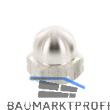 DIN1587 M10x1,25 Edelstahl A2 Feingewinde Hutmutter hohe Form