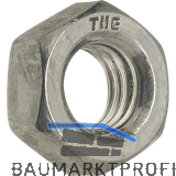 DIN934 M24x1.5 Edelstahl A4 Feingewinde-Sechskantmutter